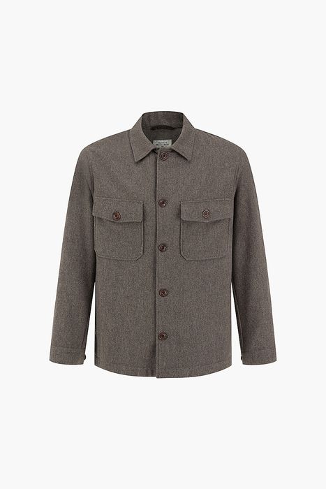 DAY 울 혼방 빅버튼 셔츠형 캐주얼 자켓 BE4510704